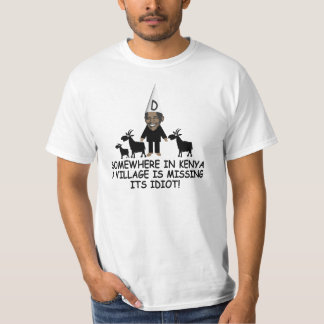 Byidiot anti Obama T Shirt