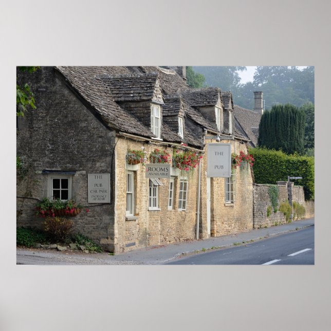 Bykrog i Cotswolds affischtryck Poster (Framsidan)