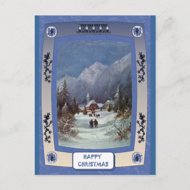 Bykyrkan Helg Vykort (Framsida)