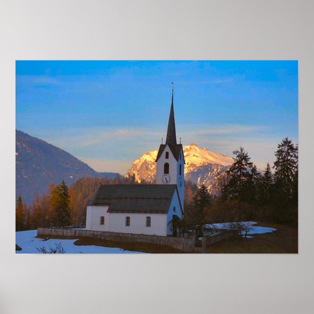 Bykyrkan i bergen poster (Framsidan)