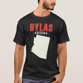 Bylas Arizona Förenta staterna State America Trave T Shirt