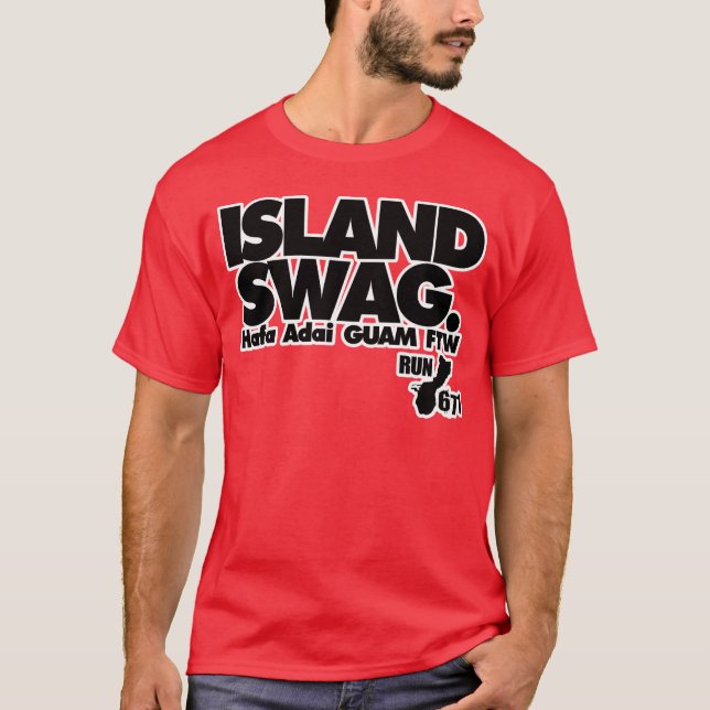 Bylte FTW för ö för GUAM SPRINGA 671 T-shirt (Framsida)