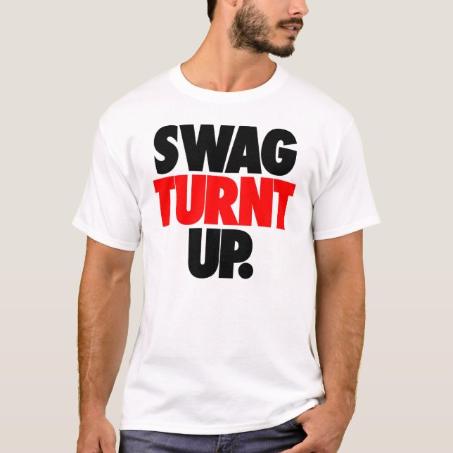Bylte Turnt upp by: Trenz Unltd. Vitutslagsplats Tee (Framsida)