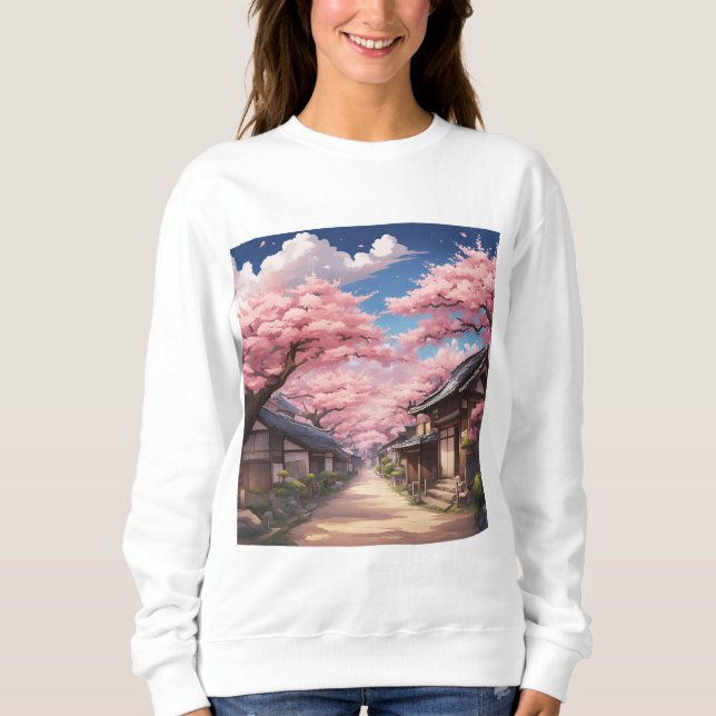 Byn Anime T Shirt (Framsida)