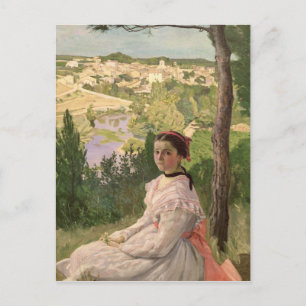 Byn, Castelnau, 1868 Vykort