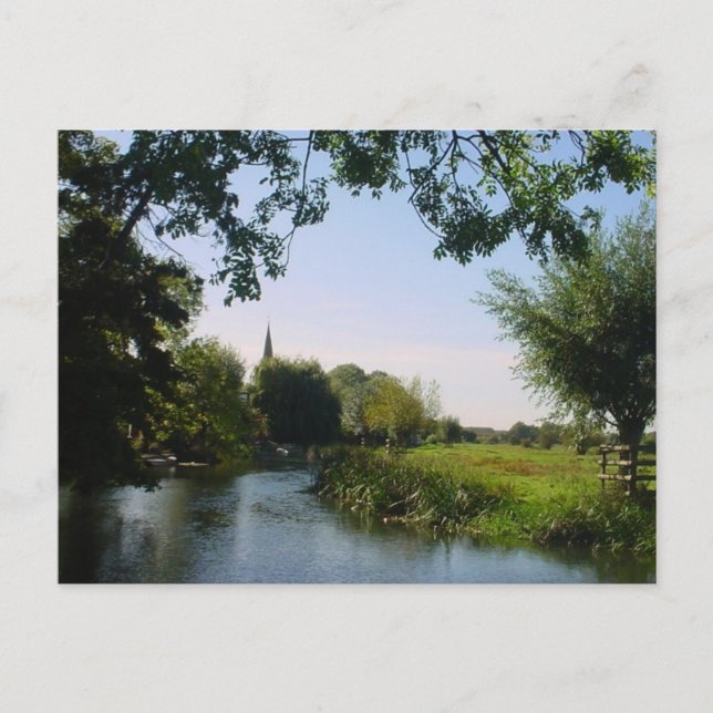 Byn Denford Vykort (Framsida)