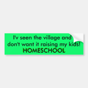Byn - Homeschool bildekal