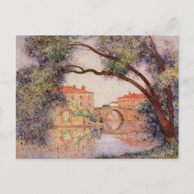 Byn i Normandie Vykort (Framsida)