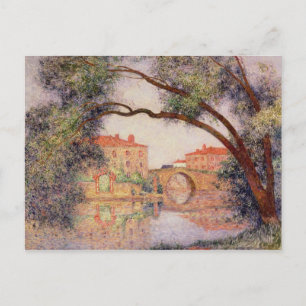 Byn i Normandie Vykort