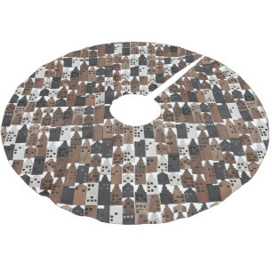 Byn Julgran skirt Julgransmatta Borstad Polyester