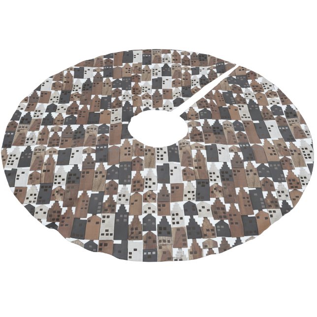 Byn Julgran skirt Julgransmatta Borstad Polyester (Vinklad)