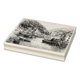 Byn Lynmouth, Devon Stämpel