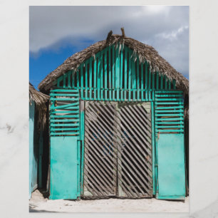 Byn Mano Juan i Saona Domenican Republic