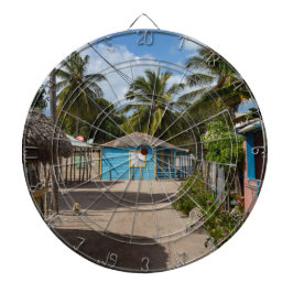 Byn Mano Juan i Saona Domenican Republic Darttavla