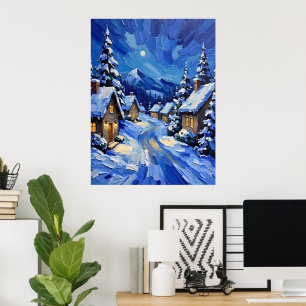 Byn Moonlit Winter Poster