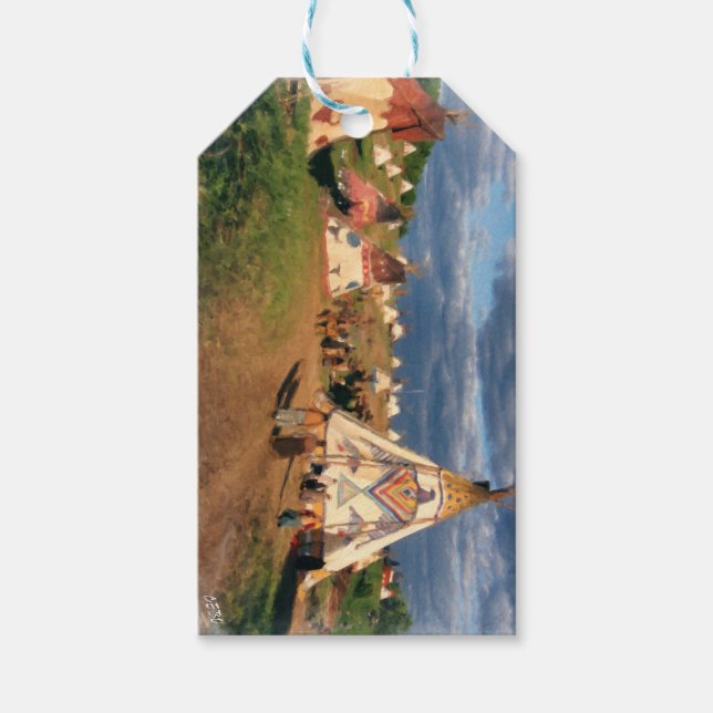 Byn Native Indian Presentetikett (Framsidan)