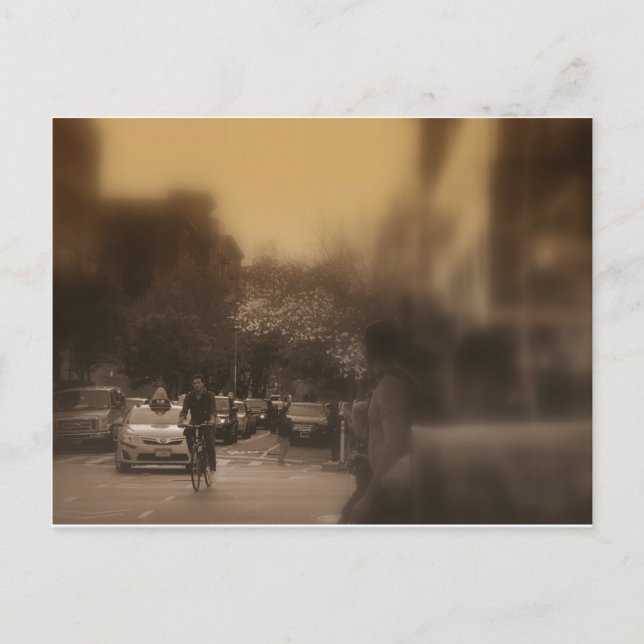 byn öster, NYC Vykort (Framsida)