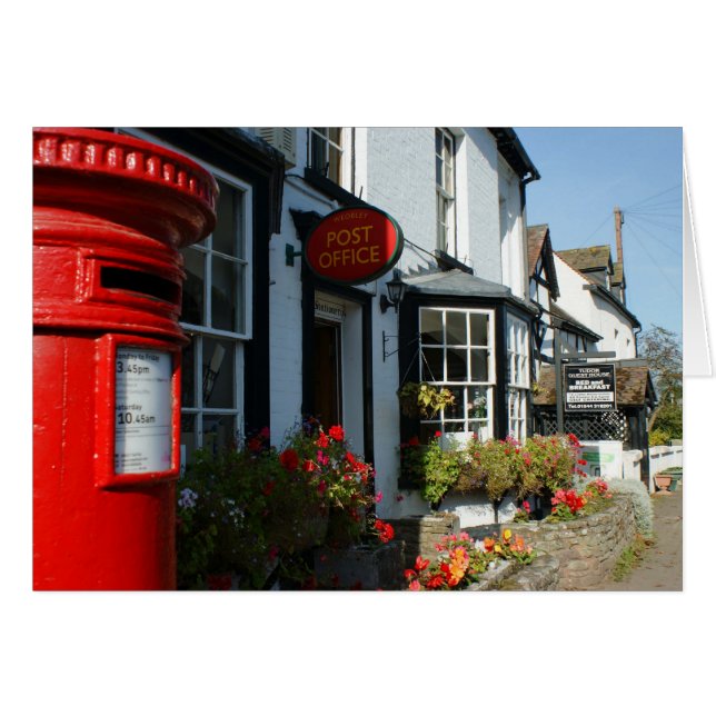 Byn postar - kontoret OBS kort (Framsidan Horizontal)