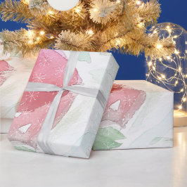 byn Rustic Land Snö Presentpapper
