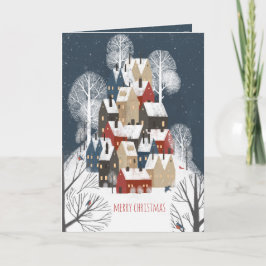 byn Rustic Nordic Houses Mountain Ski Helgkort