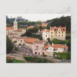 Byn Sintra i Portugal Vykort