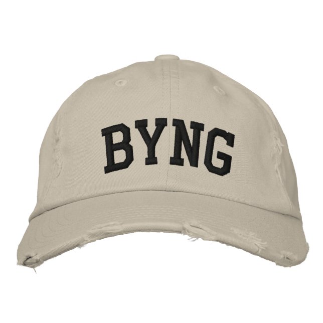Byng Embroized Hat Broderad Keps (Framsida)