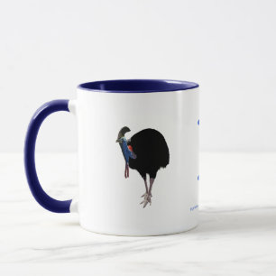 BYO-Cassowary (Casuariuscasuariusen) Mugg