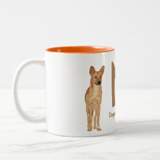 BYO-Dingo (Canisdingo) "M ", Två-Tonad Mugg