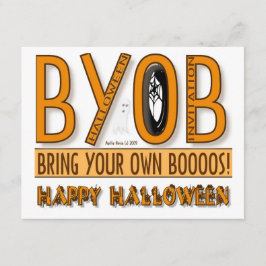 BYOB: Komma med din egna buHalloween inbjudan