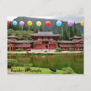 Byodo-in-buddhist Temple Hawaii Vykort