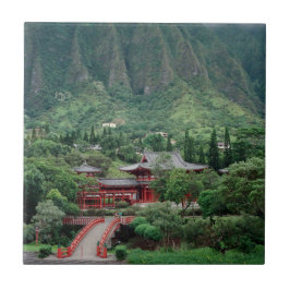 Byodo-in Temple, Oahu, HawaiAmi - Kakelplatta