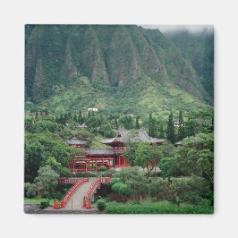 Byodo-in Temple, Oahu, HawaiAmi - Magnet