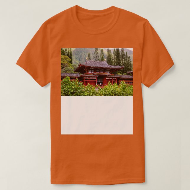 Byodoin temple TShirt T Shirt (Design framsida)