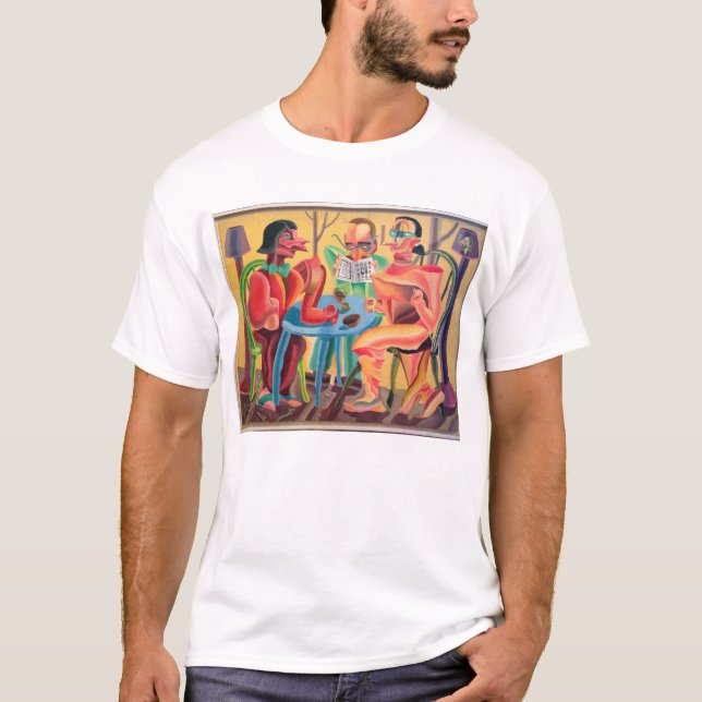 Byrackacubistsna Tee Shirt (Framsida)