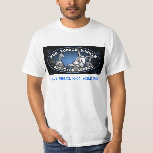 Byrån för ZombieBunnie adoption T Shirt (Framsida)