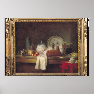 Byråns  eller återstoden av en lunch poster