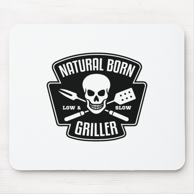 Byrbecue Natural Born Griller Funny Grill Master G Musmatta (Framsidan)