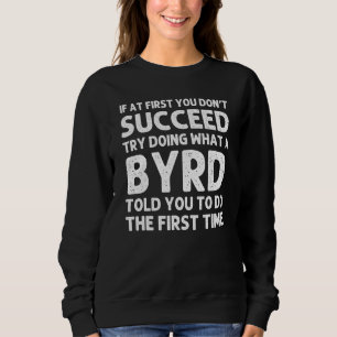 Byrd Surname Family Träd Birthday Reunion Idea T Shirt