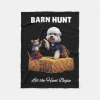 Byrn Hunt Älskare - Cute Råtta och Dandie Dinmont 