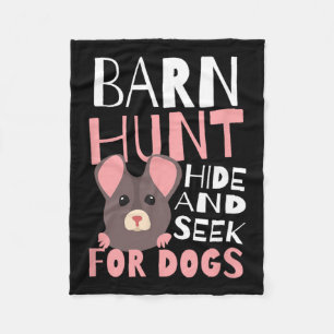 Byrn Hunt Gömmer och söker konstruktionen Rn Hunt Fleecefilt