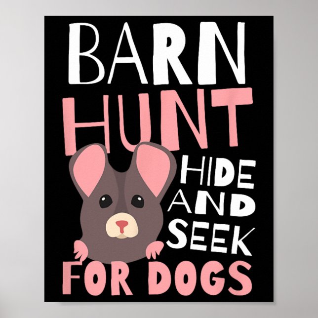 Byrn Hunt Gömmer och söker konstruktionen Rn Hunt Poster (Framsidan)