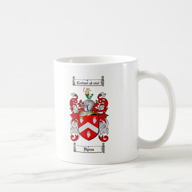 BYRNE-FAMILJVAPENSKÖLD - BYRNE-VAPENSKÖLD KAFFEMUGG (Höger)