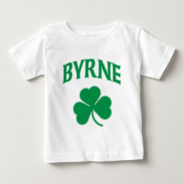 Byrne irländareShamrock T Shirt (Framsida)