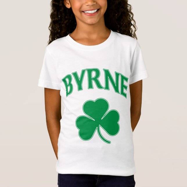 Byrne irländareShamrock T-shirt (Framsida)