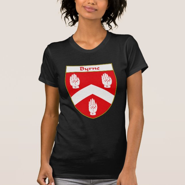 Byrne vapensköld-/familjvapensköld tee (Framsida)