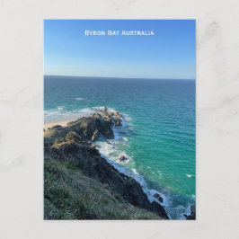 Byron Bay Australiens havsvy 2 Vykort