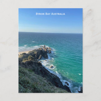 Byron Bay Australiens havsvy 2 Vykort