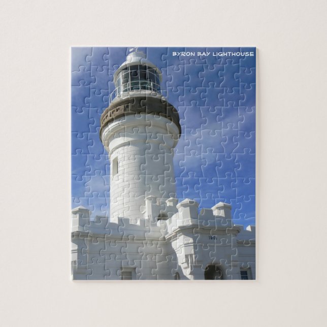 Byron Bay fyr Australien Pussel (Vertikal)