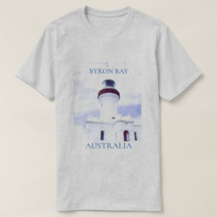 Byron Bay fyr Australien reser T Shirt
