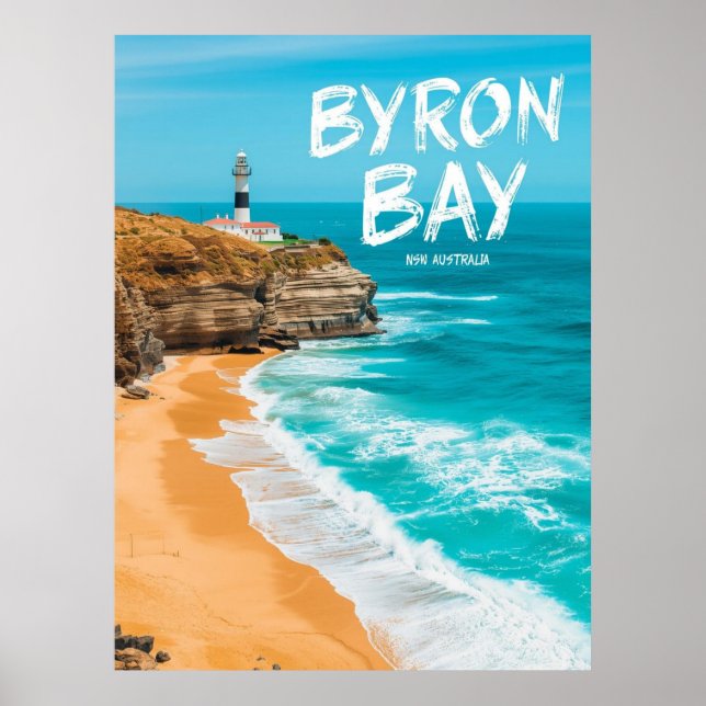 Byron Bay NSW Australia Poster (Framsidan)